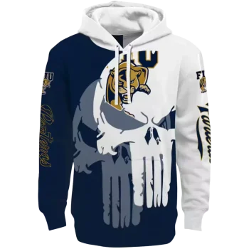 fiu panthers graphic punisher blue white hoodie best selling