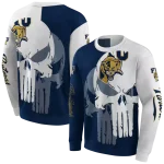 fiu panthers graphic punisher blue white hoodie best selling