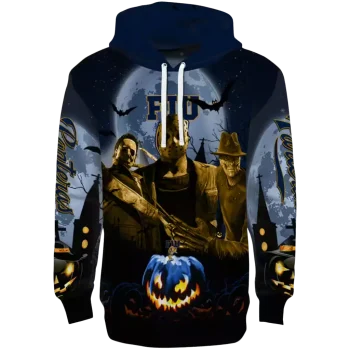 fiu panthers halloween vibes blue black hoodie best selling