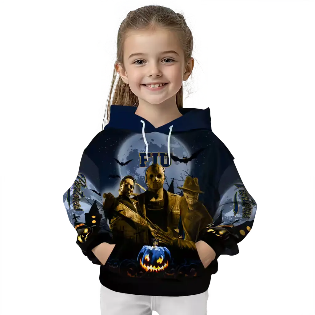 fiu panthers halloween vibes blue black hoodie top rated fiu panthers halloween vibes blue black hoodie top rated