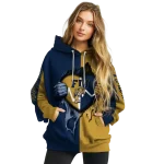 fiu panthers heartbeat graphic blue hoodie best selling