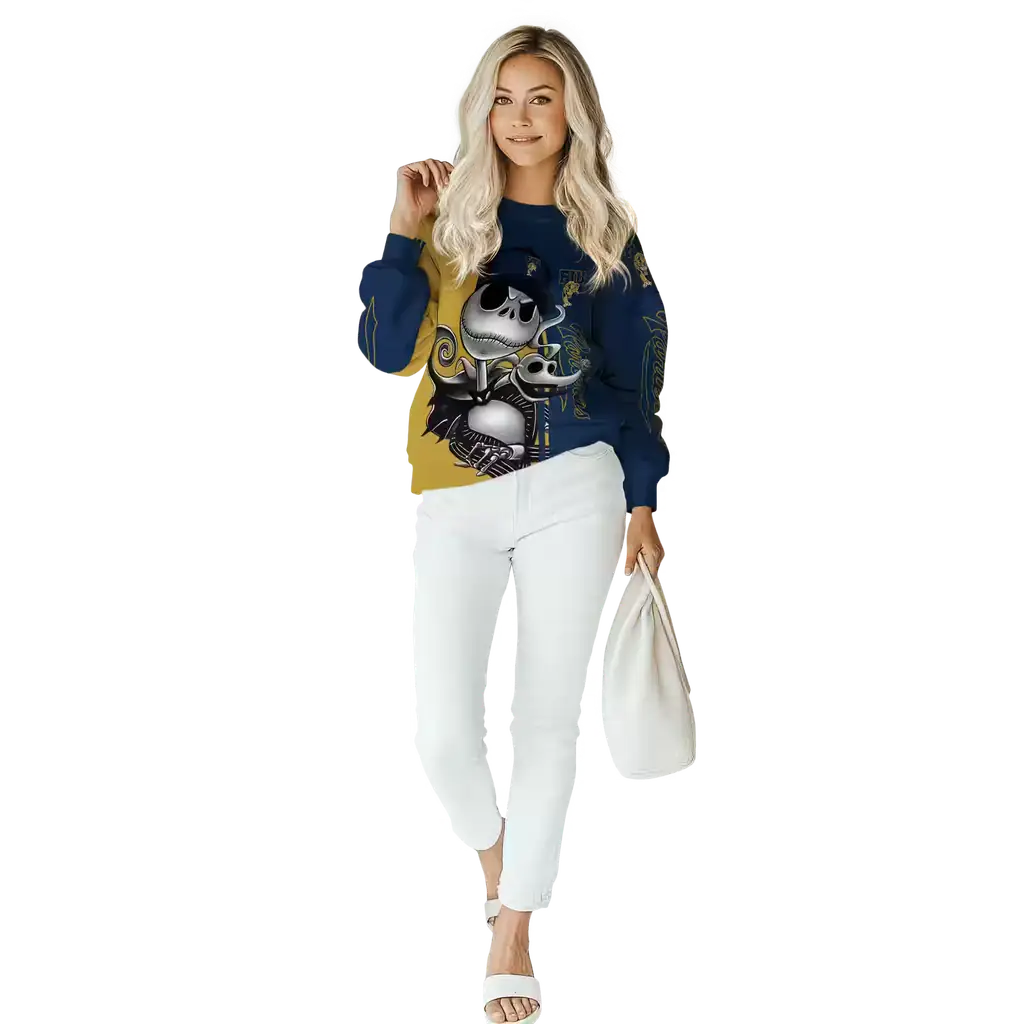 fiu panthers jack skellington blue hoodie trendy fiu panthers jack skellington blue hoodie trendy
