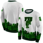 fiu panthers lucky motif white green hoodie best selling