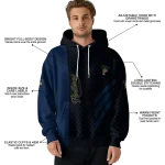 fiu panthers monogram pattern blue hoodie best selling