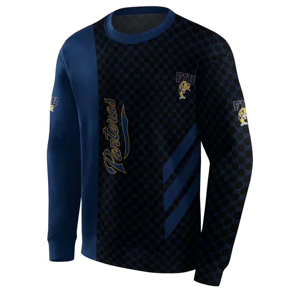 fiu panthers monogram pattern blue hoodie new arrival fiu panthers monogram pattern blue hoodie new arrival