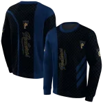 fiu panthers monogram pattern blue hoodie best selling