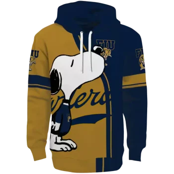 fiu panthers playful snoopy blue hoodie best selling