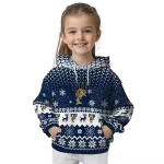 fiu panthers reindeer motif blue hoodie best selling