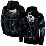 fiu panthers skull artwork blue black hoodie best selling