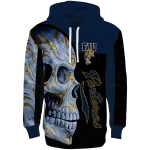 fiu panthers skull motif blue black hoodie best selling