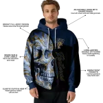 fiu panthers skull motif blue black hoodie best selling