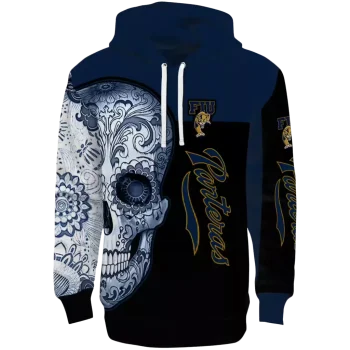fiu panthers sugar skull blue black hoodie best selling