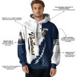 fiu panthers triangular pattern blue white hoodie best selling