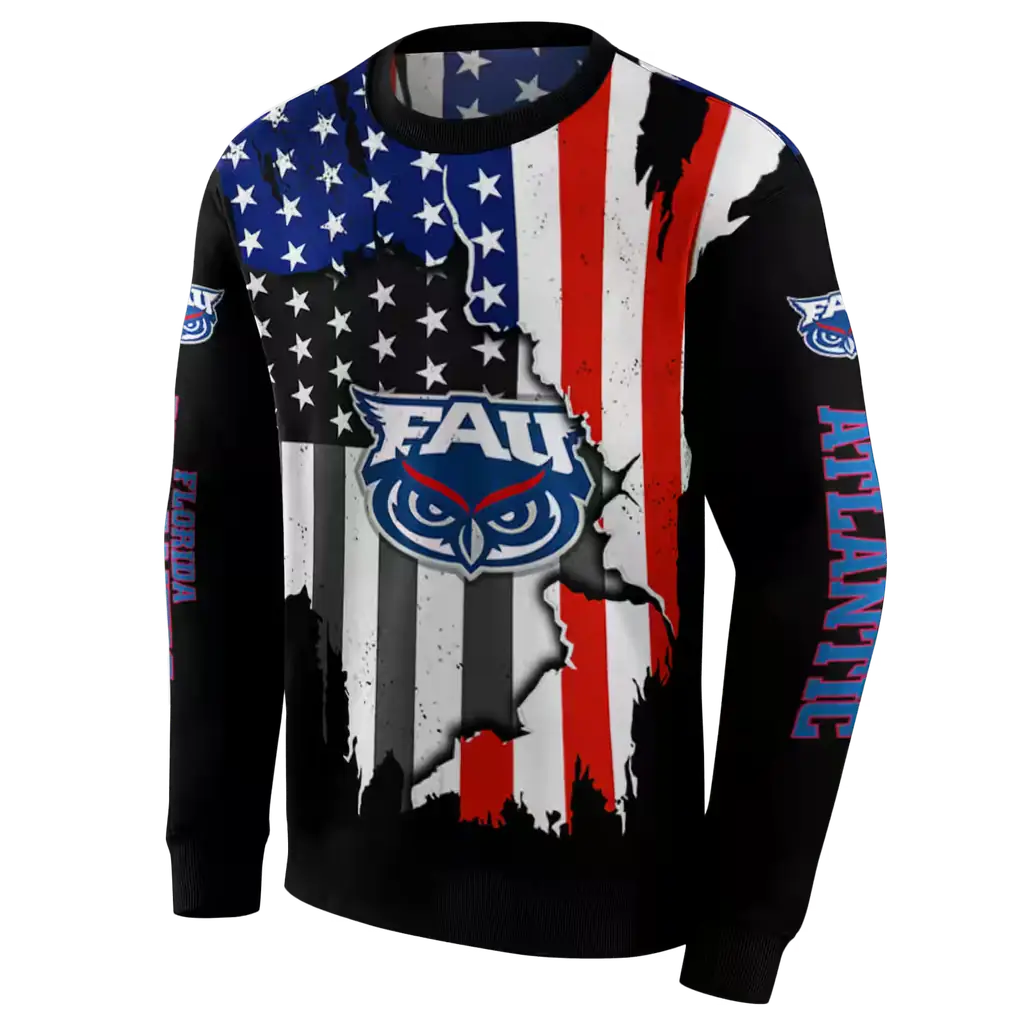 florida atlantic owls american pride black hoodie new arrival florida atlantic owls american pride black hoodie new arrival