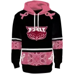 florida atlantic owls awareness ribbon black pink hoodie best selling