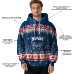florida atlantic owls christmas trees blue hoodie best selling