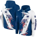 florida atlantic owls dynamic slash blue white hoodie best selling