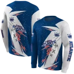 florida atlantic owls dynamic slash blue white hoodie best selling