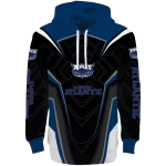 florida atlantic owls futuristic pattern blue black hoodie best selling