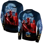 florida atlantic owls halloween vibes blue black hoodie best selling