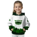 florida atlantic owls lucky motif white green hoodie best selling
