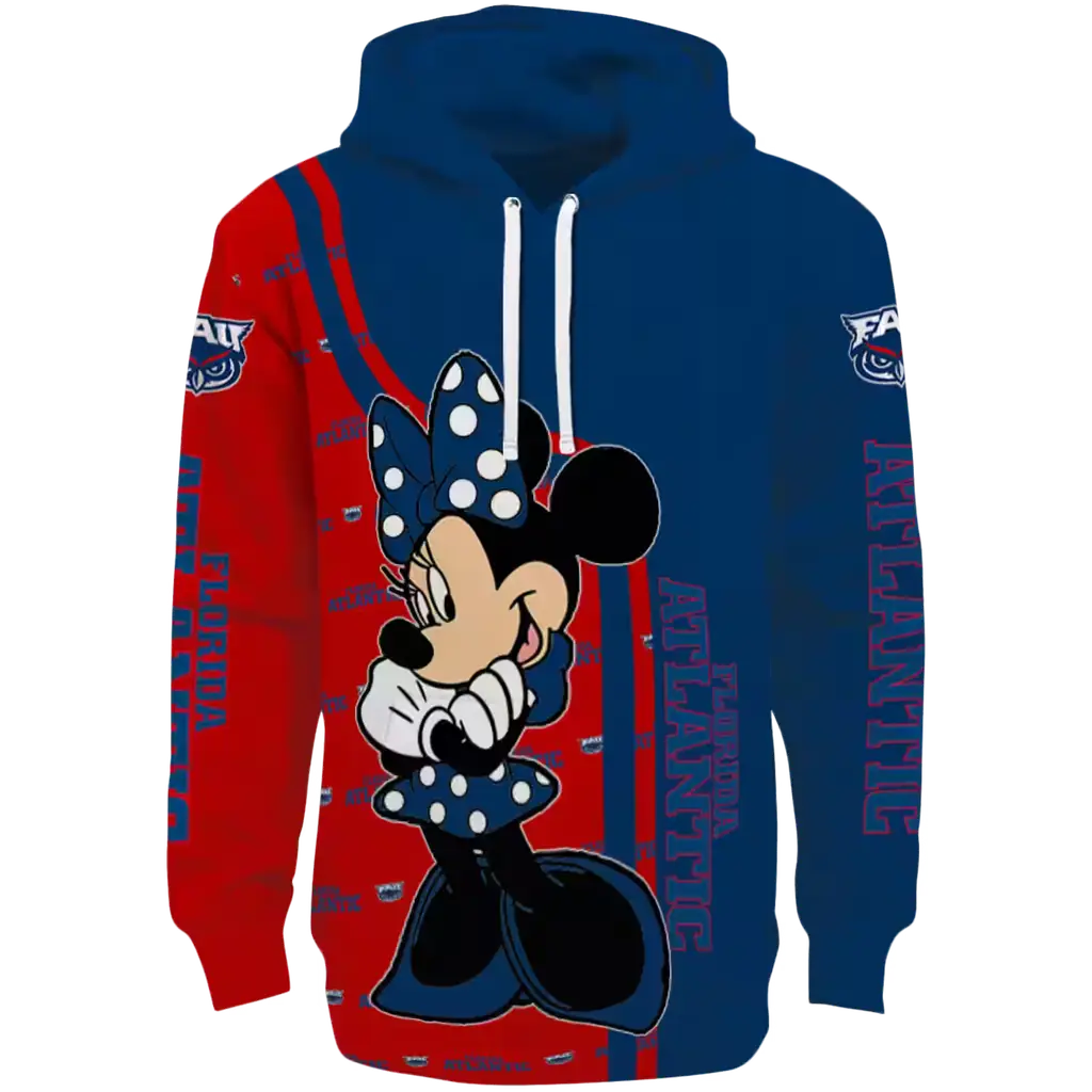 florida atlantic owls minnie mouse blue hoodie best selling florida atlantic owls minnie mouse blue hoodie best selling
