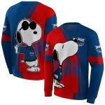 florida atlantic owls playful snoopy blue hoodie best selling