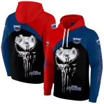 florida atlantic owls skull punisher red black hoodie best selling