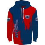 florida atlantic owls splatter effect blue hoodie best selling