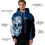florida atlantic owls sugar skull blue black hoodie best selling