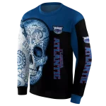 florida atlantic owls sugar skull blue black hoodie best selling