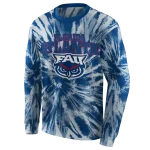 florida atlantic owls tie dye pattern blue hoodie best selling