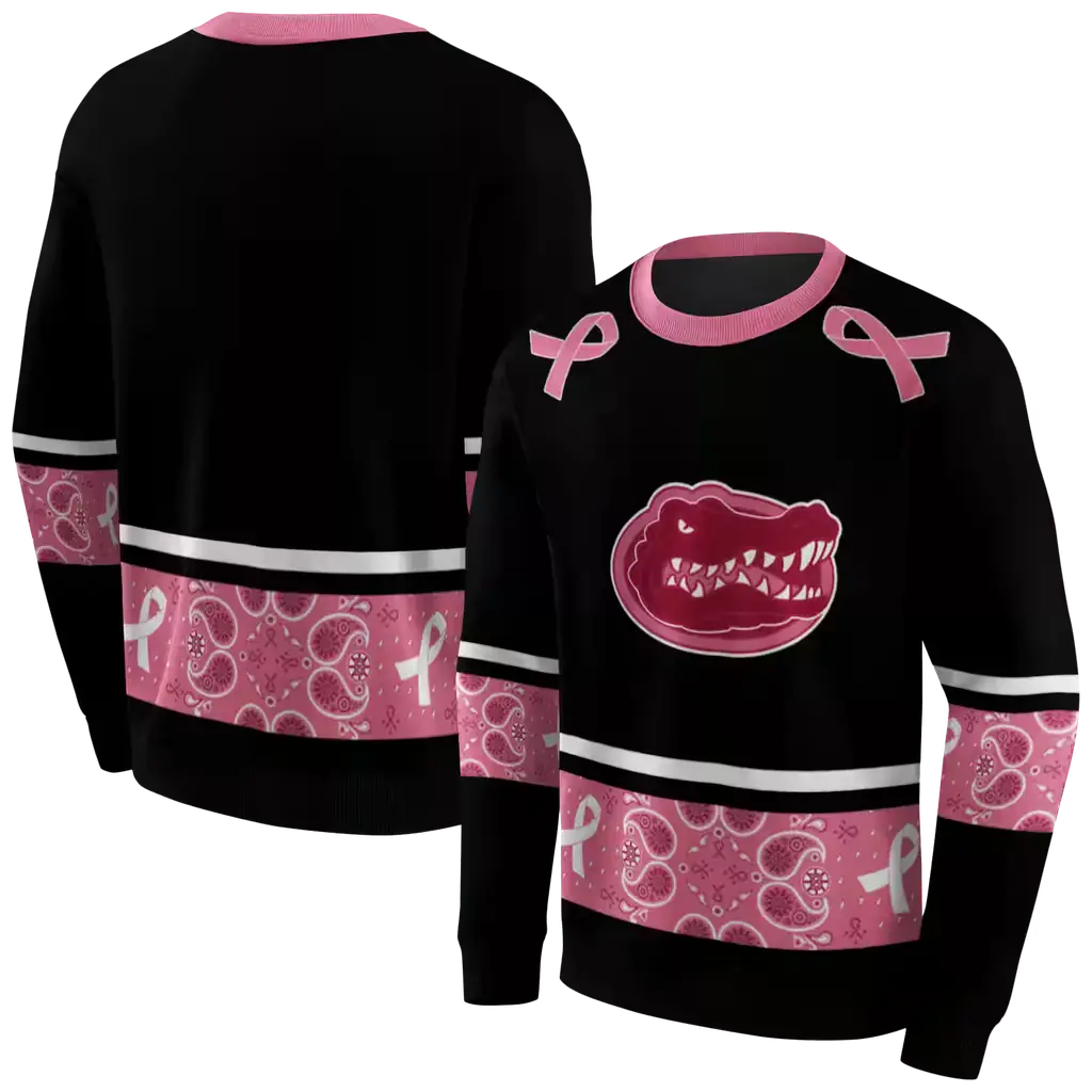 florida gators awareness ribbon black pink hoodie premium grade florida gators awareness ribbon black pink hoodie premium grade