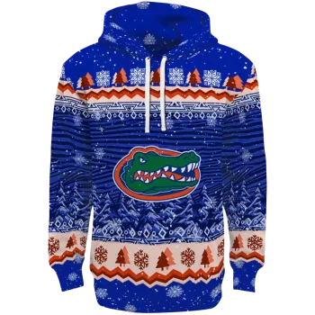 florida gators christmas trees blue hoodie best selling