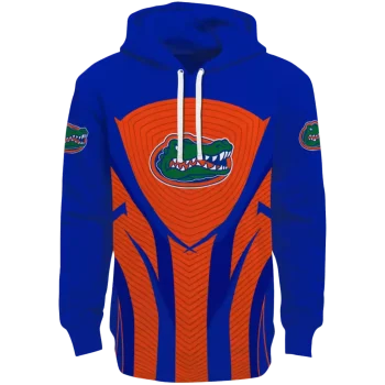 florida gators concentric lines blue black hoodie best selling