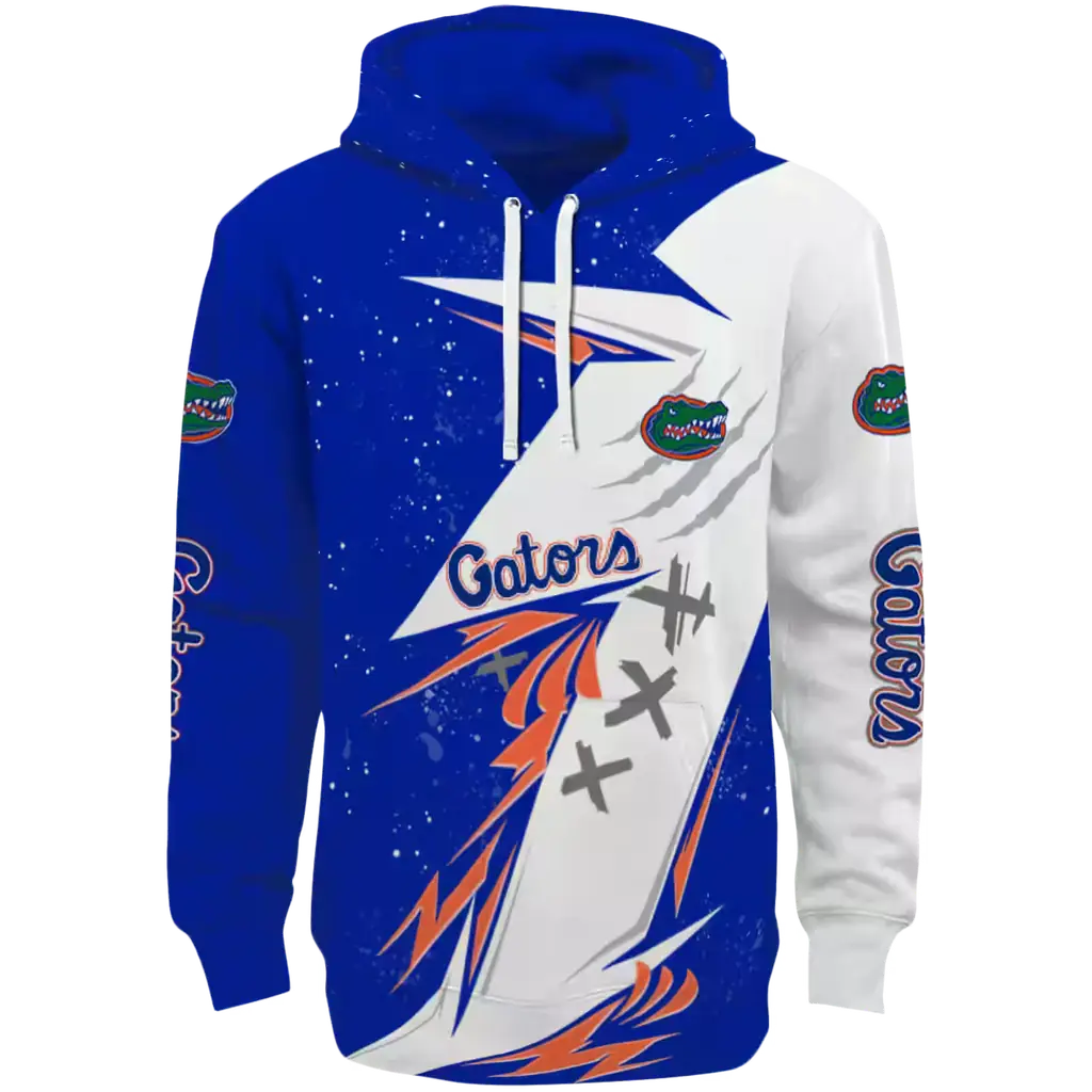 florida gators dynamic slash blue white hoodie best selling florida gators dynamic slash blue white hoodie best selling