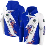 florida gators dynamic slash blue white hoodie best selling