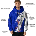 florida gators dynamic slash blue white hoodie best selling