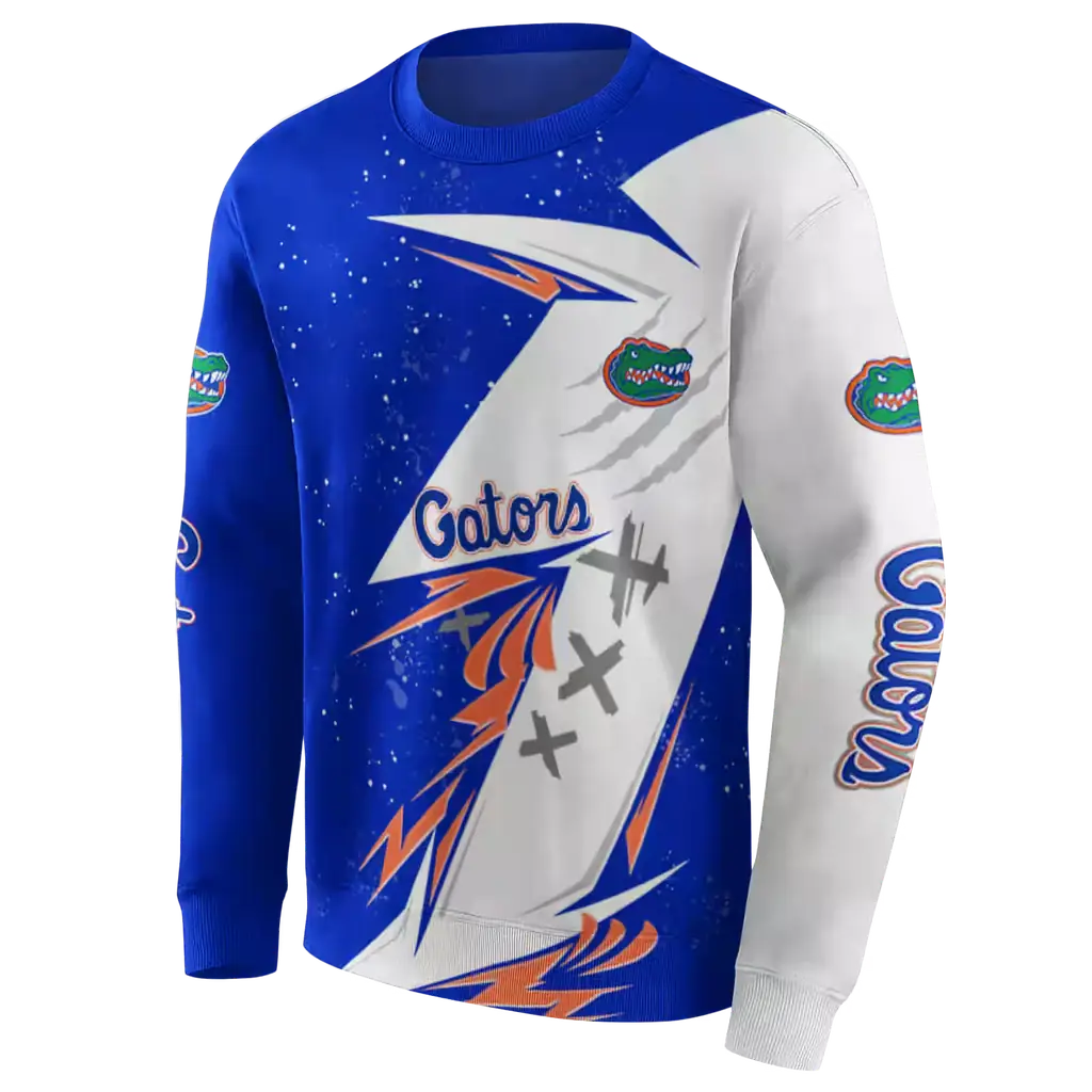 florida gators dynamic slash blue white hoodie new arrival florida gators dynamic slash blue white hoodie new arrival