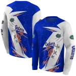 florida gators dynamic slash blue white hoodie best selling