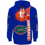 florida gators football heartbeat blue hoodie best selling