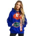florida gators football heartbeat blue hoodie best selling