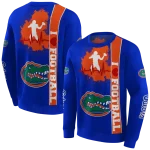 florida gators football heartbeat blue hoodie best selling
