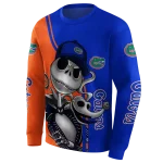 florida gators jack skellington blue hoodie best selling