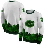 florida gators lucky motif white green hoodie best selling