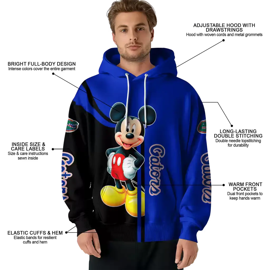florida gators mickey mouse blue black hoodie latest model florida gators mickey mouse blue black hoodie latest model