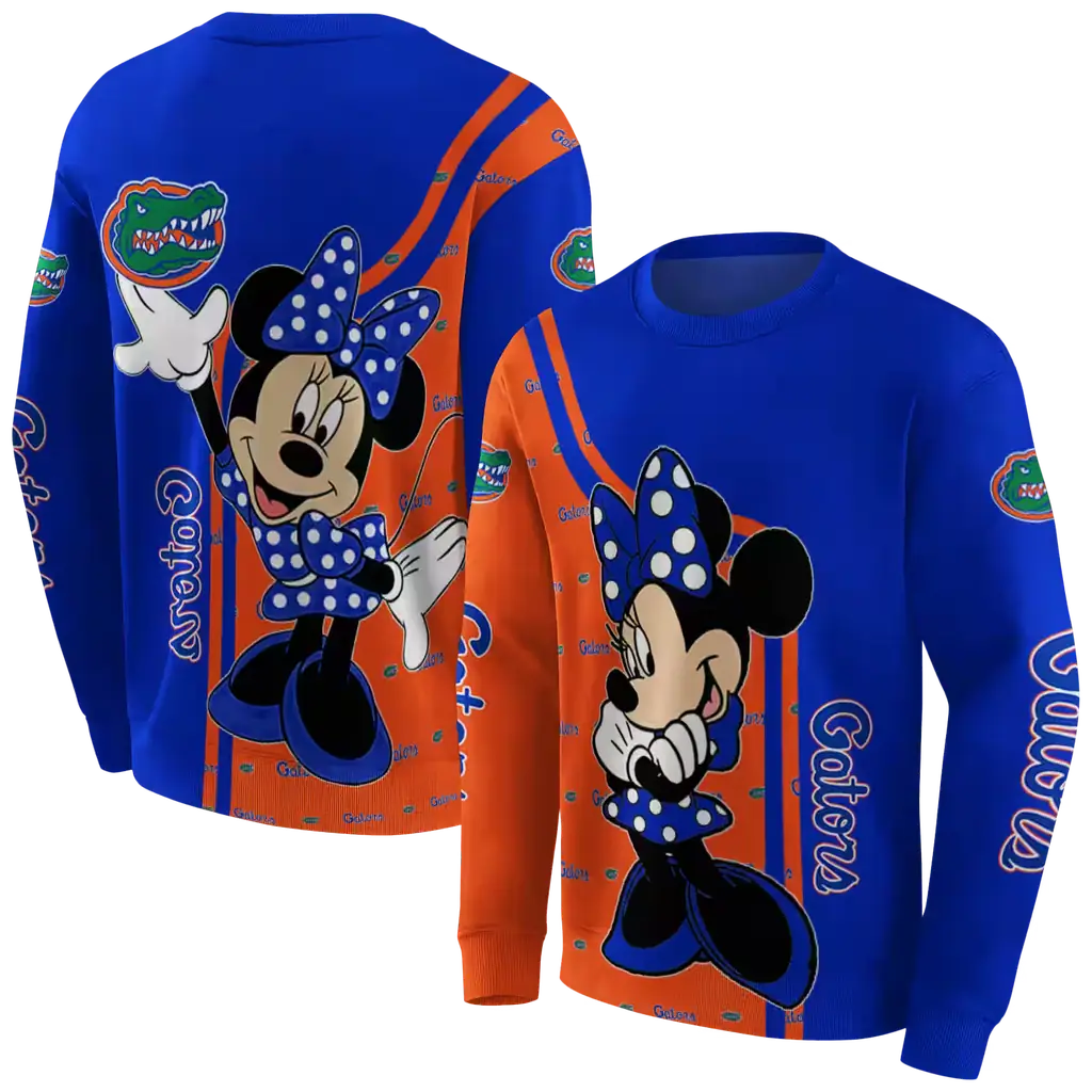 florida gators minnie mouse blue hoodie premium grade florida gators minnie mouse blue hoodie premium grade