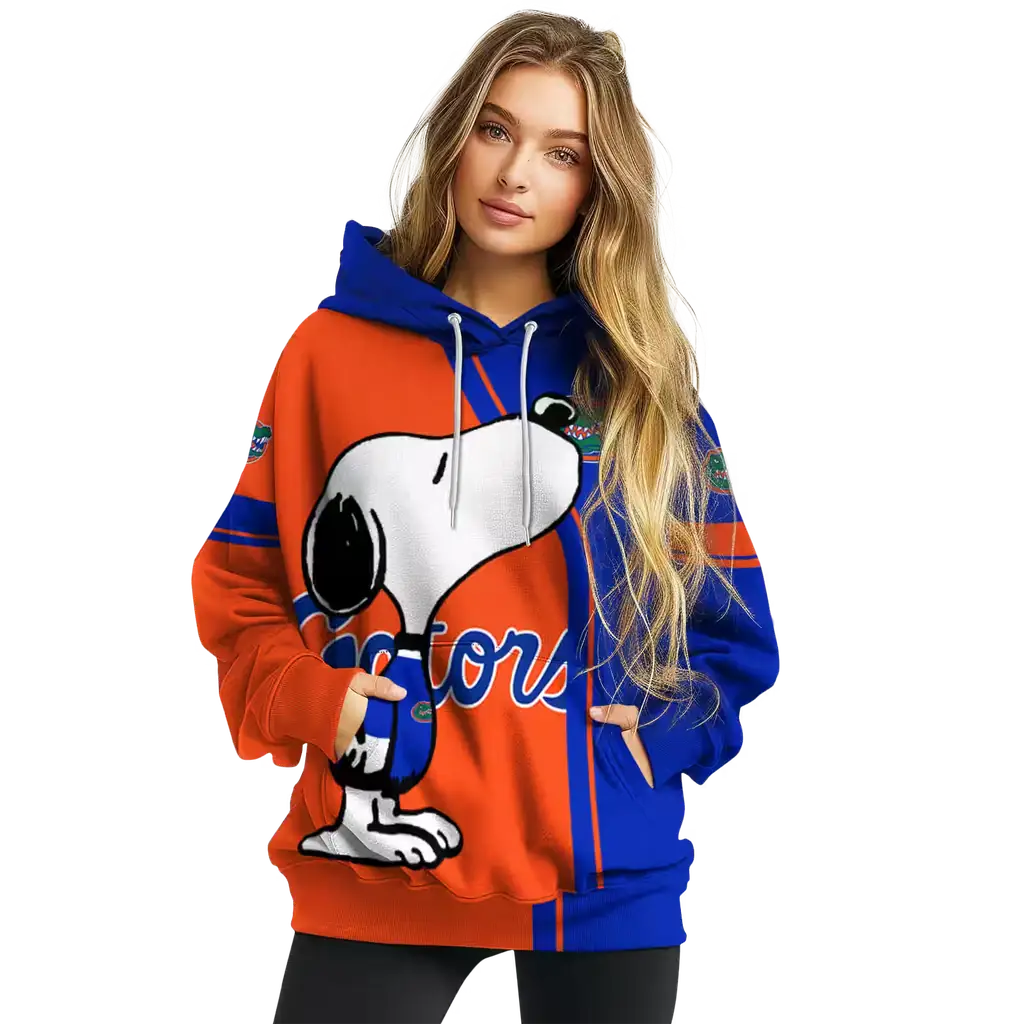 florida gators playful snoopy blue hoodie high quality florida gators playful snoopy blue hoodie high quality