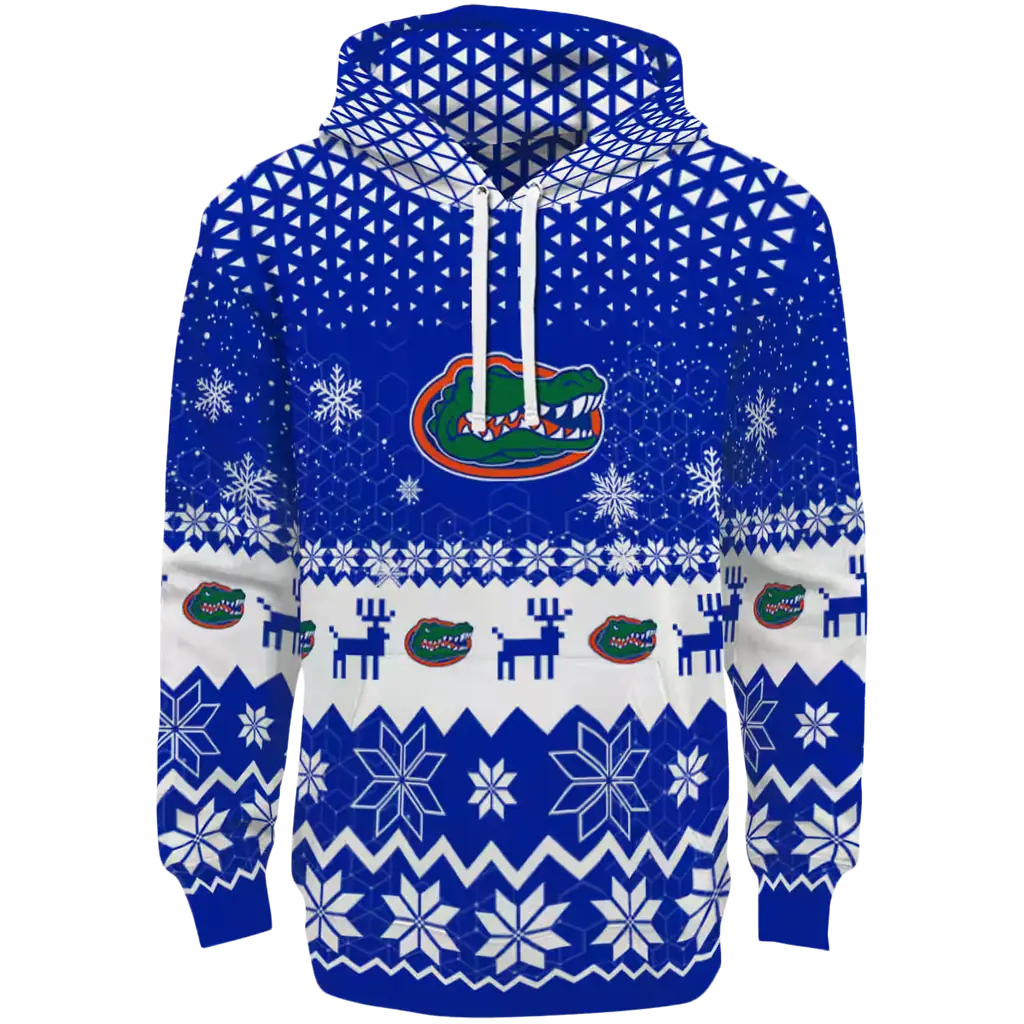 florida gators reindeer motif blue hoodie best selling florida gators reindeer motif blue hoodie best selling