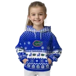 florida gators reindeer motif blue hoodie best selling